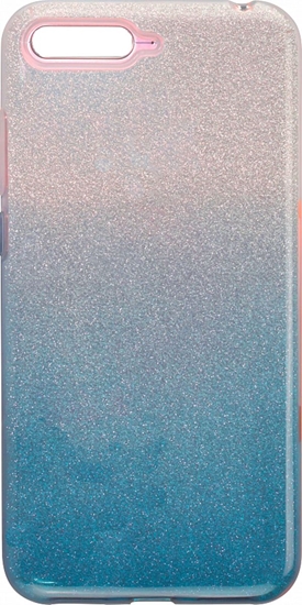 Picture of iLike Huawei Y6 2018 Gradient Glitter 3in1 case Blue