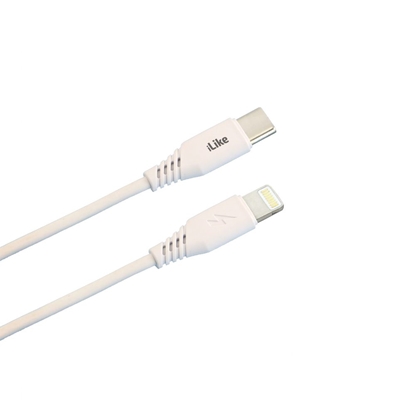 Picture of iLike iLike Charging Cable Type-C to Lightning CTL01 White
