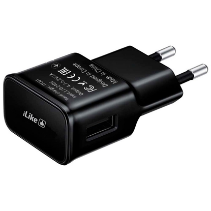 Picture of iLike iLike Travel Charger ITC01 Black