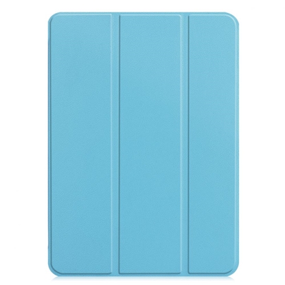 Изображение iLike iPad Air 4 10.9 / iPad Air 5 Tri-Fold Eco-Leather Stand Case Sky Blue