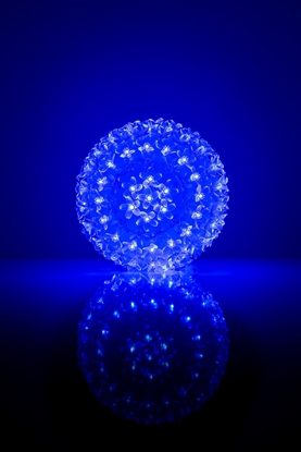 Picture of iLike N/A Bumba ar puķēm 465 200LED D-20cm Blue