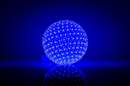 Picture of iLike N/A Bumba ar puķēm 466 300LED D-25cm Blue