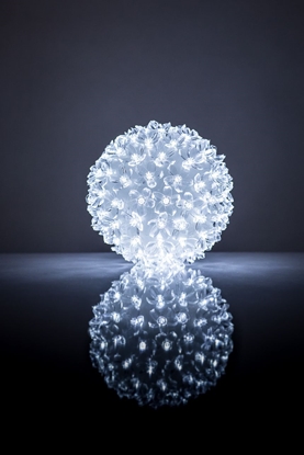Picture of iLike N/A Bumba ar puķēm RS-209 100LED D-14cm White