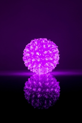 Picture of iLike N/A Bumba ar puķēm RS-214 80LED D-13cm Purple