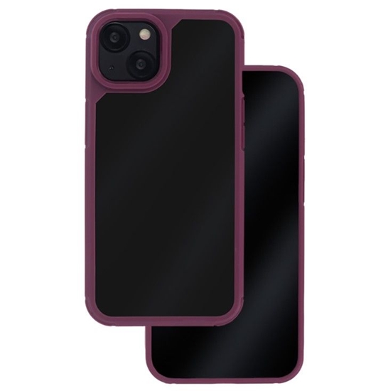 Изображение iLike Samsung Galaxy A05S maroon Color Shock case Burgundy