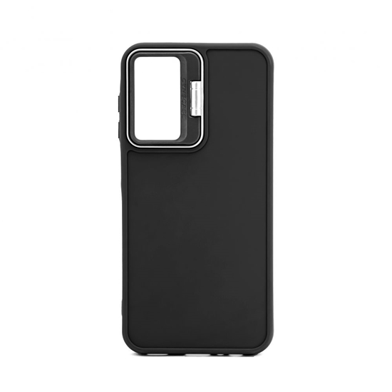 Picture of iLike Samsung Galaxy A15 Hybrid case With Camera Stand Black