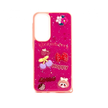 Attēls no iLike Samsung Galaxy A35 EPOXY CARTOON COVER Rose Red