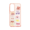 Picture of iLike Samsung Galaxy A35 EPOXY CARTOON COVER White Pink