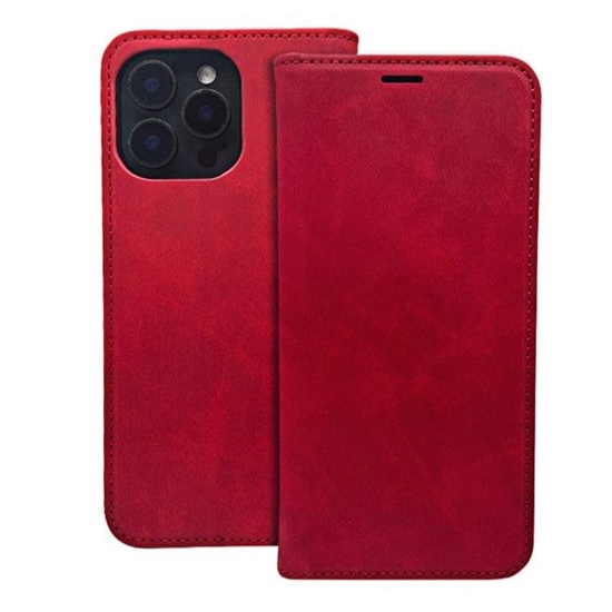 Picture of iLike Samsung Galaxy A54 5G Smart Suede case Red