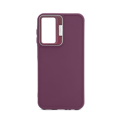 Attēls no iLike Samsung Galaxy A55 Hybrid case With Camera Stand Plum