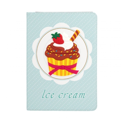 Attēls no iLike Samsung Galaxy Tab A8 10.5 (2021) Tablet Case Design SM-X200/SM-X205 Cupcake