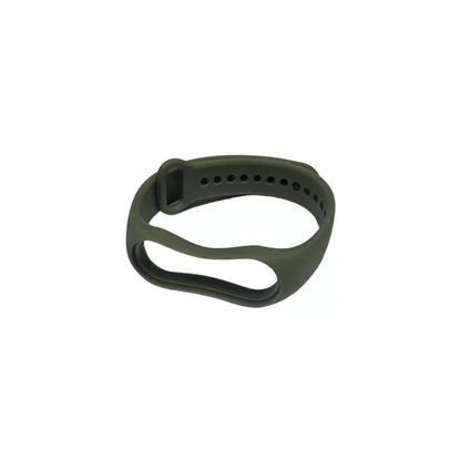 Attēls no iLike Silicone Strap Mi Band 5 / 6 / 7 (18x250mm) Khaki Green