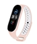 Изображение iLike Silicone Wristband Strap for Xiaomi Mi Band 5 Dots Pink White