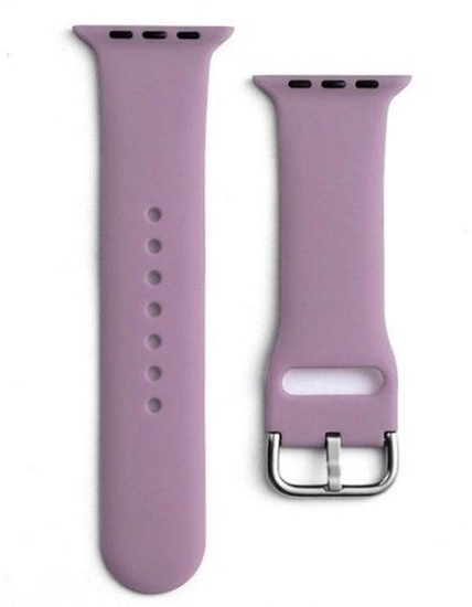 Picture of iLike Strap APS Silicone Watch Band Ultra / 8/7/6/5/4/3/2 / SE (49/45/44 / 42mm) Strap Watchband Purple