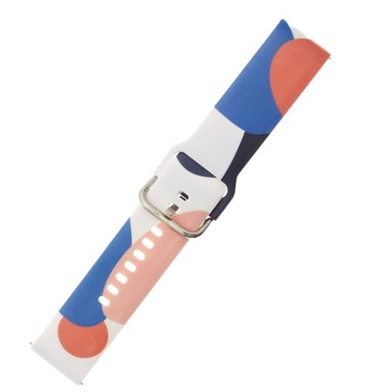 Picture of iLike Strap Moro Band For Samsung Galaxy Watch 46mm Silicone Strap Watch Bracelet Pattern