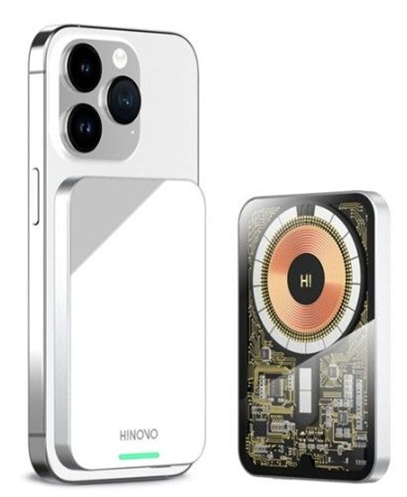 Picture of iLike Universal Hinovo MB1-5000XW MagSafe 5000mAh 20W wireless power bank Black