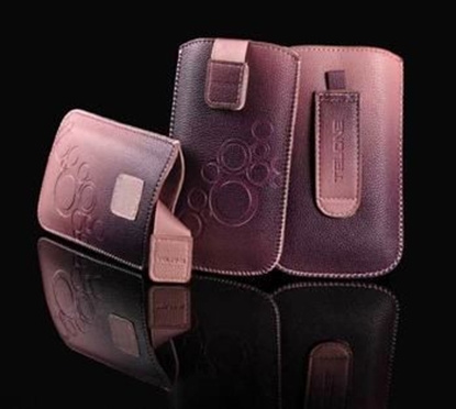 Изображение iLike Universal Leather Pocket Case M Dark Pink