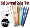 Изображение iLike Universal PN1 Universal 2in1 Capacitive Touch Stylus with Pen (Smartphone and Tablet PC) Purple