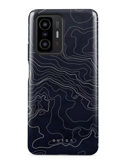 Изображение iLike Xiaomi Mi 11 Lite 5G NE/Lite/Lite 5G Burga Drifting Shores - Line Art Tough Case