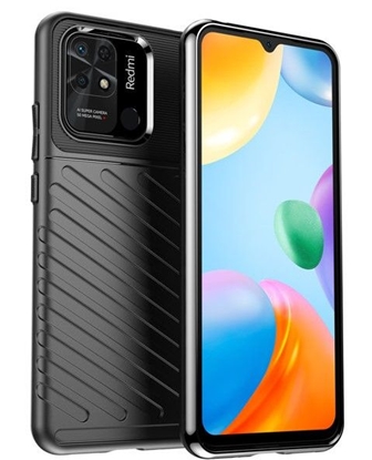 Изображение iLike Xiaomi Redmi 10C / Poco C40 Thunder Case Flexible armored cover Black