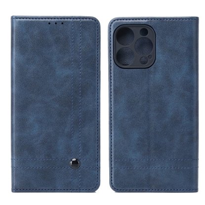Изображение iLike Xiaomi Redmi Note 14 Pro 4G Smart Seam book case Navy Blue