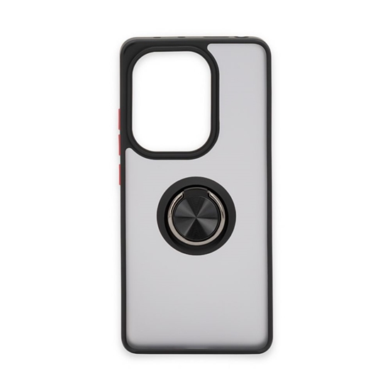 Picture of iLike Xiaomi Redmi Note Pro 13 4G Hybrid Case With Ring Black