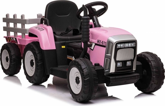 Picture of Import SUPER-TOYS SUPER TRAKTOR BLOW - NA AKUMULATOR Z PRZYCZEP, MIKKIE KOA, MIEKKIE SIEDZENIE, PILOT/XMX611