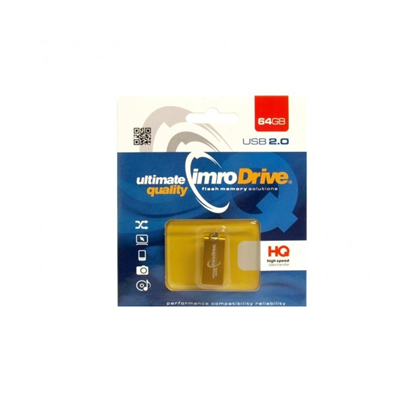 Picture of Imro pendrive 64GB USB 2.0 Edge gold