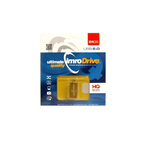 Picture of Imro pendrive 64GB USB 2.0 Edge gold