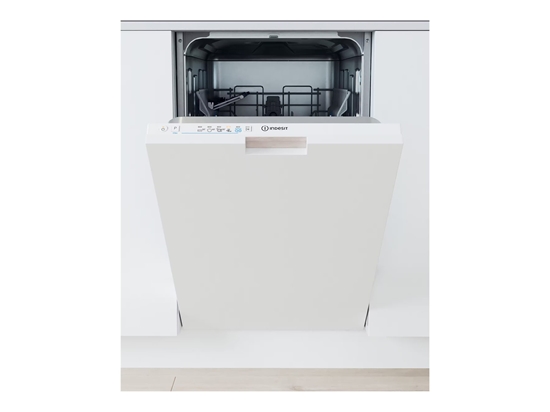 Picture of INDESIT Dishwasher | IN2ID10CS80 | Built-in | Width 44.8 cm | Number of place settings 10 | Number of programs 5 | Energy efficiency class D | White