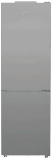 Picture of INDESIT Refrigerator | INK 25361 S4E | Energy efficiency class E | Free standing | Combi | Height 186.5 cm | No Frost system | Fridge net capacity 210 L | Freezer net capacity 106 L | 37 dB | Silver