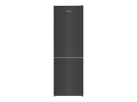 Picture of INDESIT Refrigerator | INKS 1361 XR4E1 | Energy efficiency class E | Free standing | Combi | Height 185.2 cm | Fridge net capacity 223 L | Freezer net capacity 120 L | 38 dB | Black