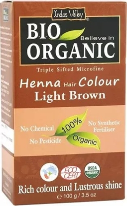 Picture of Indus Valley Indus Valley Farba do wosów na bazie henny jasny brz - 100 g
