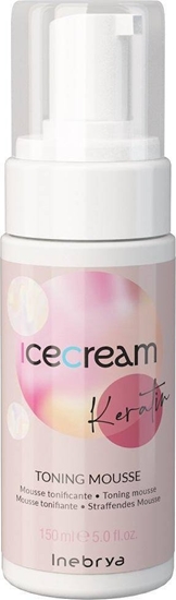 Picture of Inebrya Ice Cream Keratin tonizujca pianka do wosów 150ml