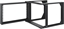 Изображение Intellinet Network Solutions INTELLINET 19" Open Frame Rack 2 Schienen 6HE T:450mm schwrz