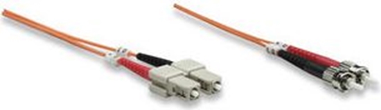 Изображение Intellinet Network Solutions Patchcord wiatowodowy OM2 50/125 MM ST-SC Duplex 2m (470117)