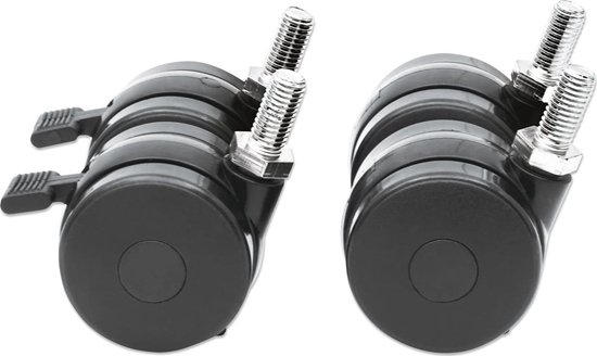 Изображение Intellinet Network Solutions Rollen für 48,3cm Schränke Intellinet mit Bremse 4er Set sw - 712170