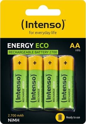 Изображение Intenso Akumulator Energy Eco AA / R6 2700mAh 4 szt.