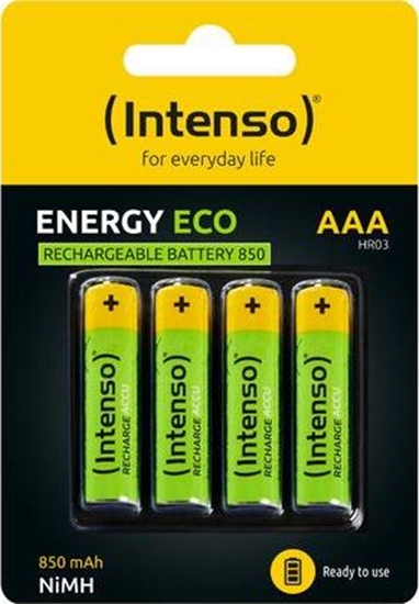 Изображение Intenso Akumulator Energy Eco AAA / R03 850mAh 4 szt.