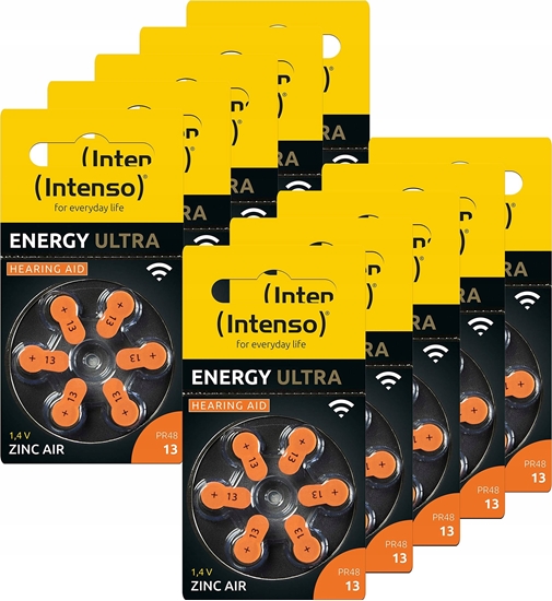 Picture of Intenso Intenso Hörgeräte Batterien | Zink-Luft A13 60er Pack