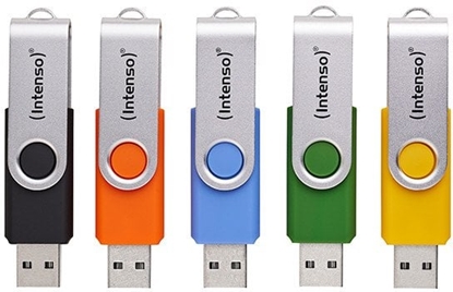 Picture of Intenso Office Line      5x 64GB USB Stick 3.2  Multipack x5 bunt