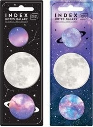 Attēls no Interdruk Zakadki indeksujce Galaxy 75szt mix