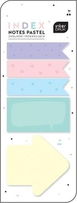 Attēls no Interdruk Zakadki indeksujce Pastel 125szt