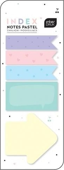 Picture of Interdruk Zakadki indeksujce Pastel 125szt