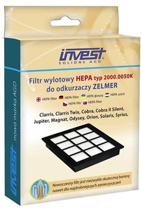 Attēls no Invest filtr HEPA 2000.0050 (karton)