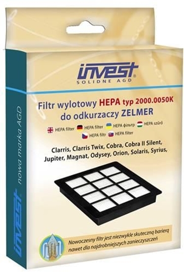 Picture of Invest filtr HEPA 2000.0050 (karton)