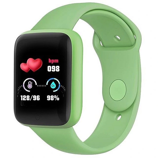 Picture of iWear M7 Smart & Fit Watch with Full Touch 1.3'' IPS Media control / HR / Blood pressure / Social Green