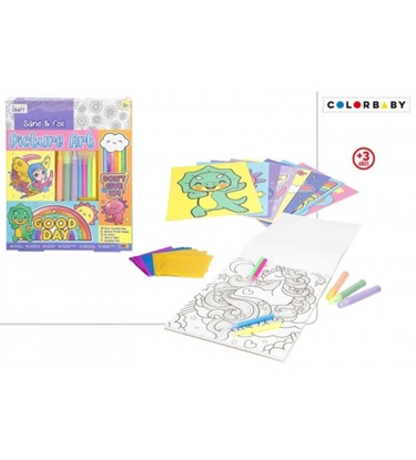 Attēls no Izkrāsošanas komplekts Sand&Foil 3+ CB47735