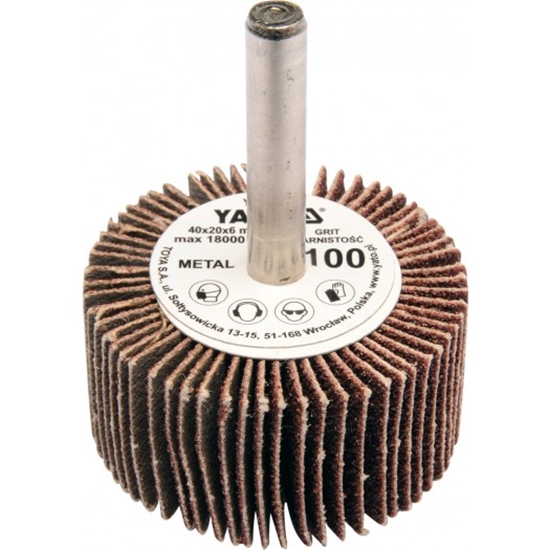 Picture of Yato ciernica listkowa trzpieniowa P40 40 x 20 x 6mm (YT-83351)