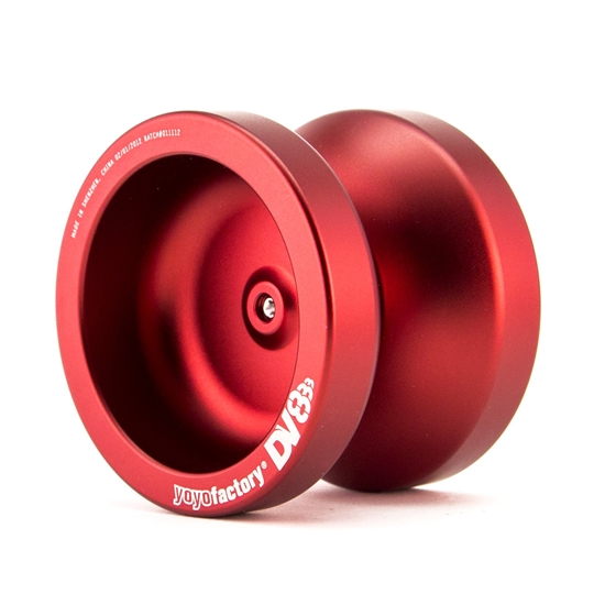 Picture of YoYoFactory YO-YO METAL DV888 rotaļlieta iesācējiem un profesionāļiem, sarkans